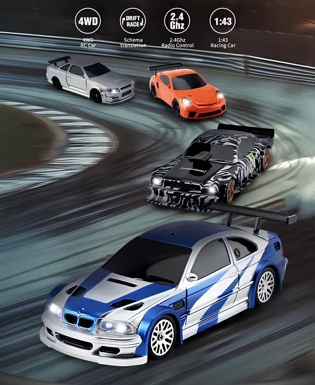 Mini Coches de RC - MiniDrift™